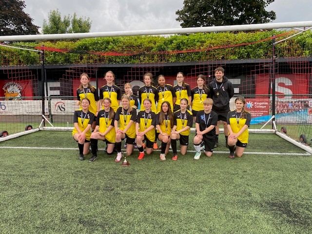 London Schools Football Cup Win pic