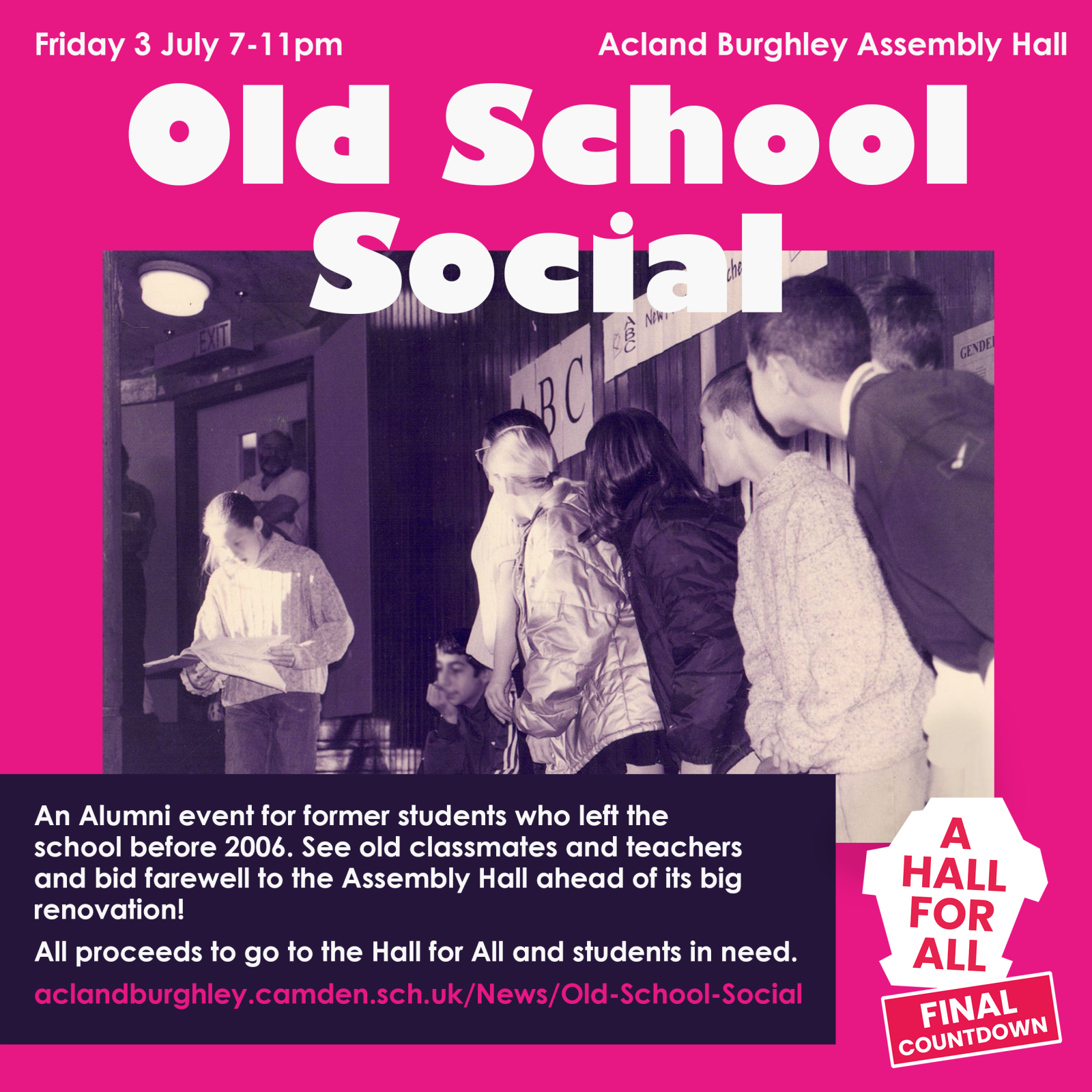 Old School Social invite Old School Social invite