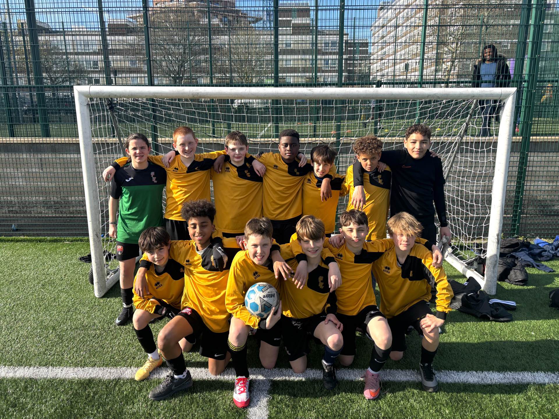 Y7 football team reach final