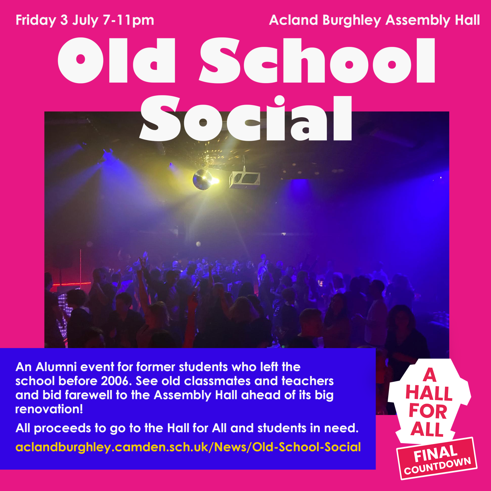 Old School Social invite Old School Social invite