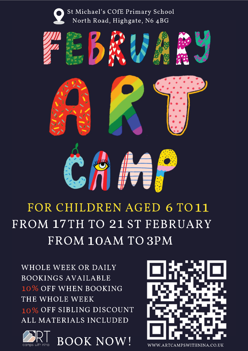 Art Camps with Nina February half term