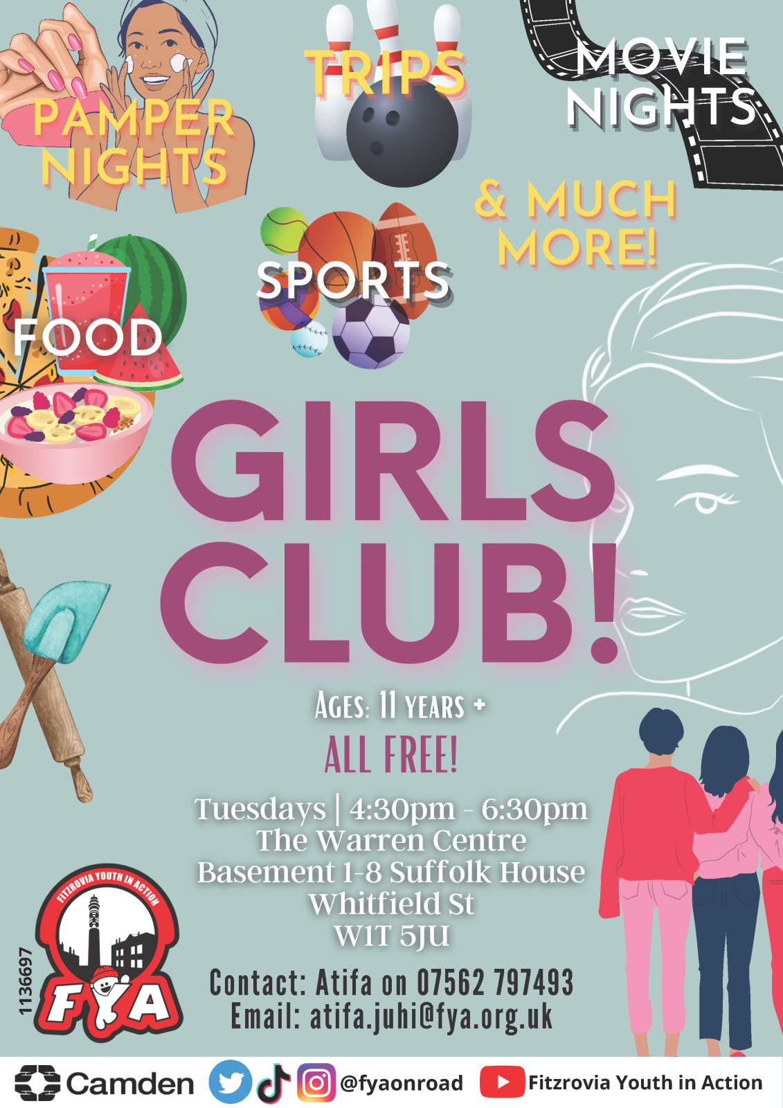 Girls club poster